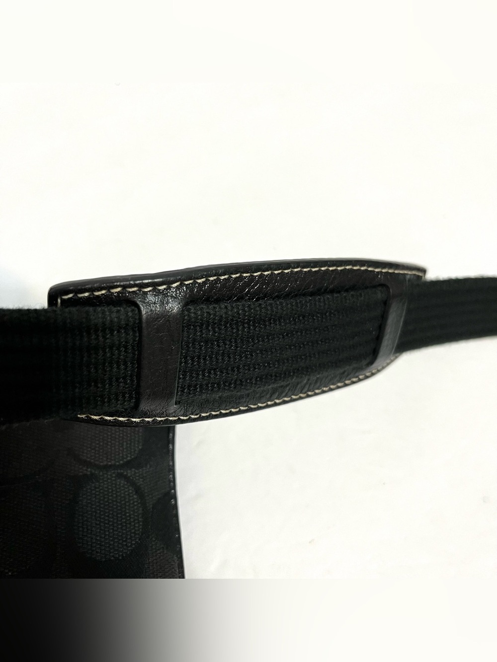 Coach Black Penelope Crossbody Signature Jacquard Canvas Swingpack - Picture 6 of 16
